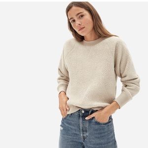 Everlane ReNew Fleece Raglan Sweatshirt